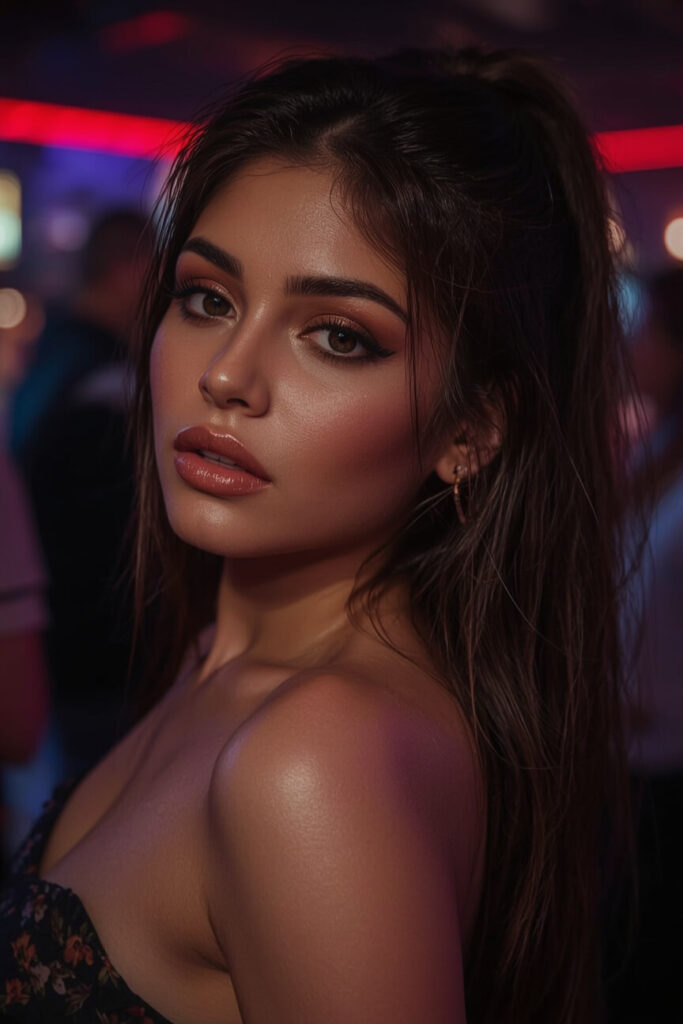 imprezowy latin make-up