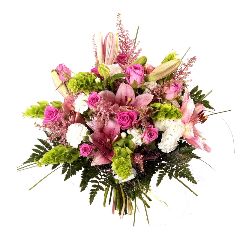 Bukiet z najlepszymi życzeniami fot. e-kwiaty.pl