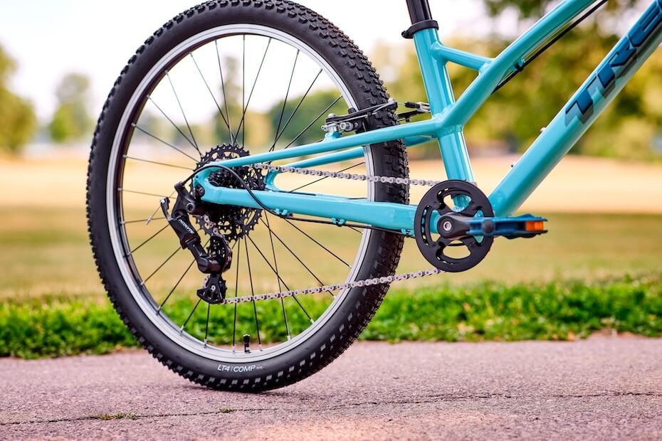 zbliżenie na osprzęt roweru